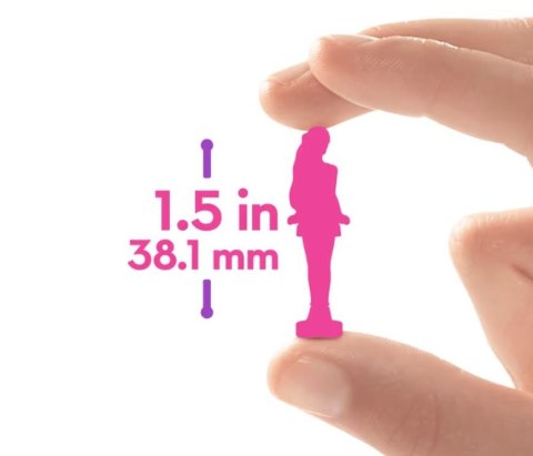 Lalka mini barbie mini barbieland color reveal