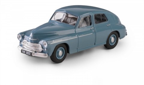 Pojazd prl warszawa m20 popielaty