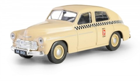 Pojazd prl warszawa m20 taxi piaskowy