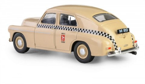 Pojazd prl warszawa m20 taxi piaskowy