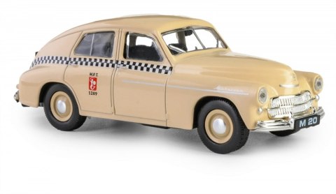 Pojazd prl warszawa m20 taxi piaskowy