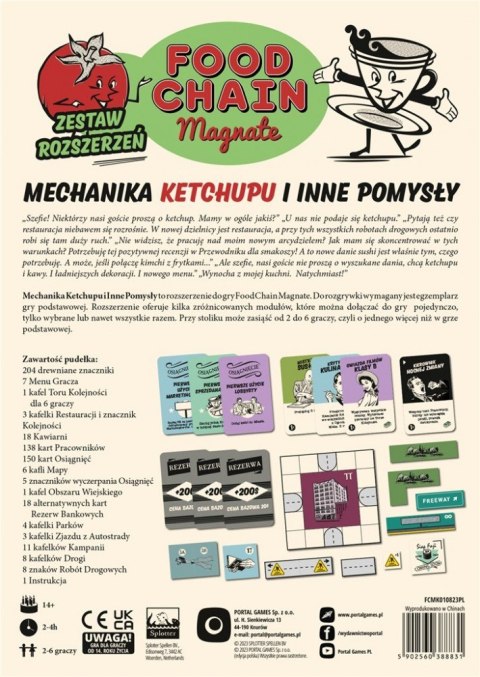Gra food chain magnate: mechanika ketchupu i inne pomysły