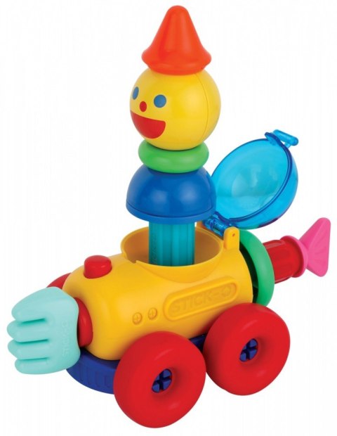 Klocki magnetyczne stick-o mój pierwszy zestaw z kołami 9 elementów