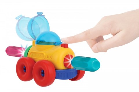 Klocki magnetyczne stick-o mój pierwszy zestaw z kołami 9 elementów