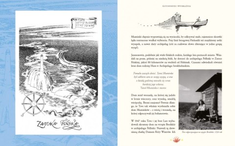 Książeczka Świat muminków stworzony przez tove jansson