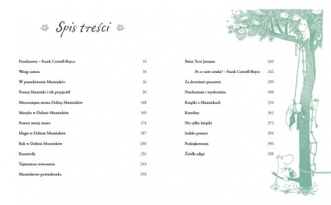 Książeczka Świat muminków stworzony przez tove jansson