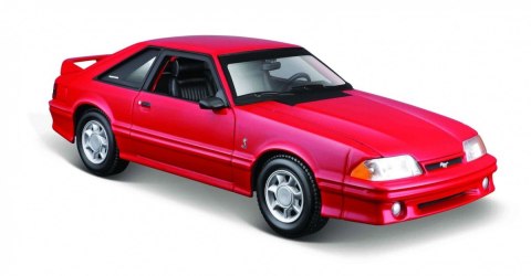 Model ford mustang svt cobra 1993 czerwony 1/24