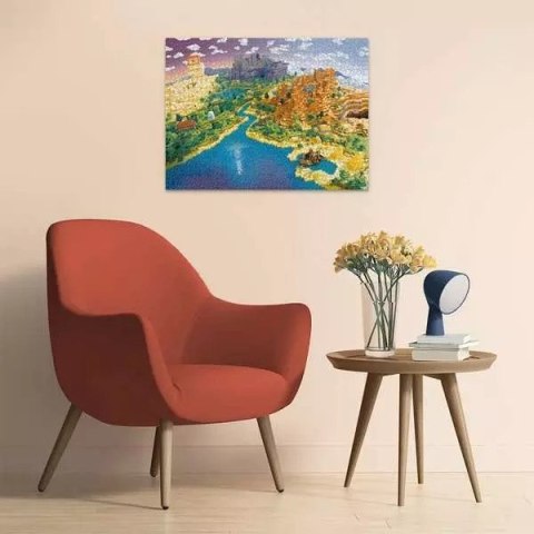 Puzzle 1500 elementów minecraft world