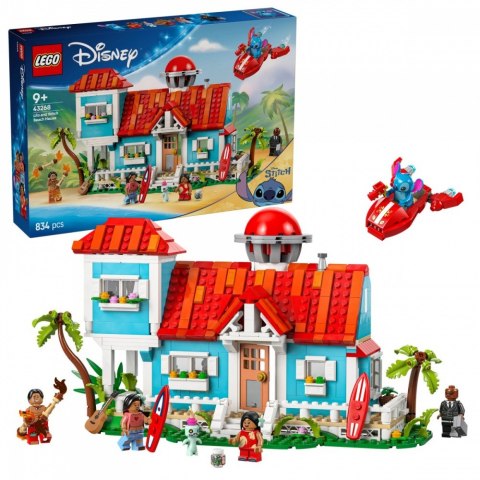 Klocki disney 43268 domek na plaży lilo i stitcha