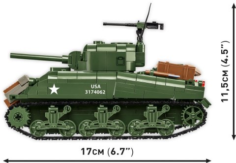 Klocki m4a1 sherman 663 klocki