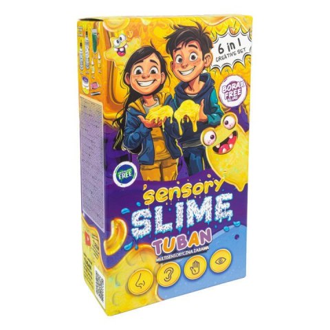 Zestaw diy sensory slime 6w1