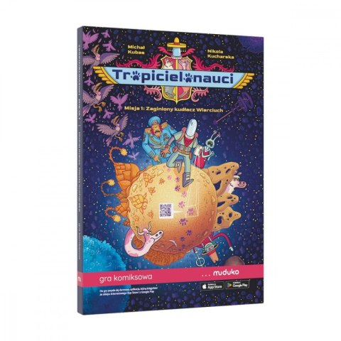 Gra komiksowa tropicielonauci. misja 1: zaginiony kudłacz wierciuch
