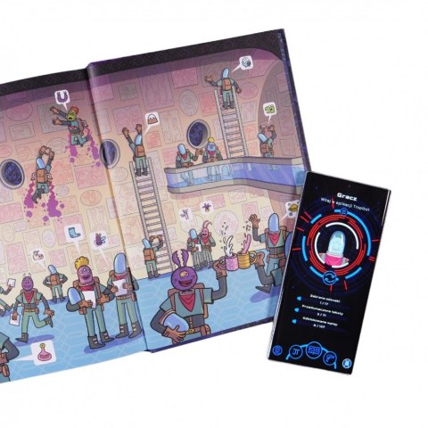 Gra komiksowa tropicielonauci. misja 1: zaginiony kudłacz wierciuch