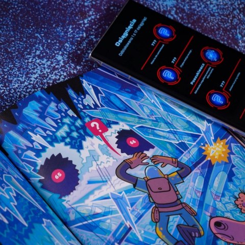 Gra komiksowa tropicielonauci. misja 1: zaginiony kudłacz wierciuch