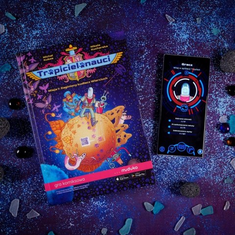 Gra komiksowa tropicielonauci. misja 1: zaginiony kudłacz wierciuch