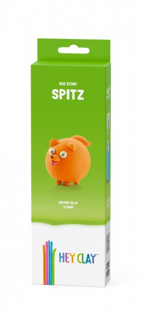 Masa plastyczna hey clay psy szpic