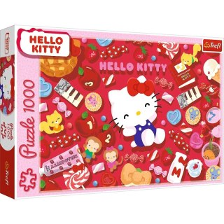 Puzzle 1000 elementów hello kitty