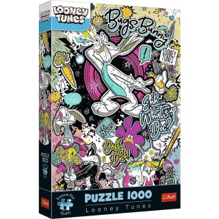Puzzle 1000 elementów zwariowane melodie looney tunes