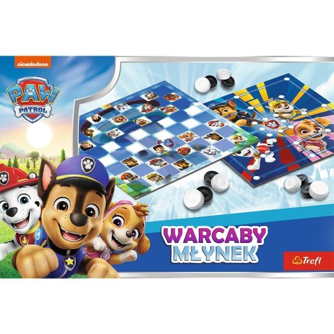 Gra warcaby i młynek psi patrol