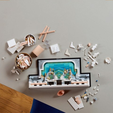 Klocki architecture 21062 fontanna di trevi