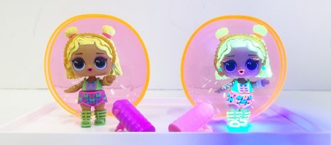 Lalka l.o.l. surprise neon pop stars display 12 sztuk