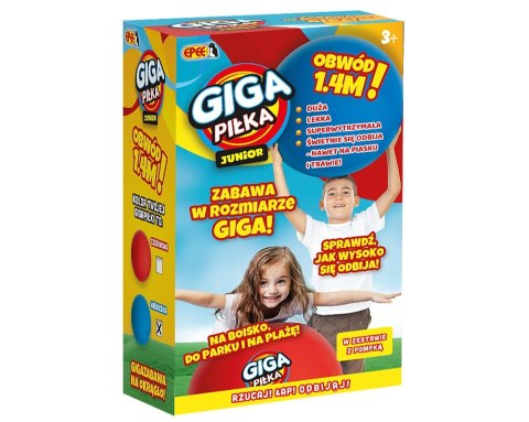 Giga piłka junior czerwona
