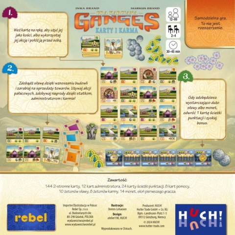Gra ganges: karty i karma