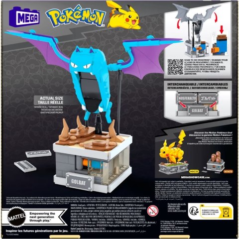 Klocki mega pokemon golbat z ruchem