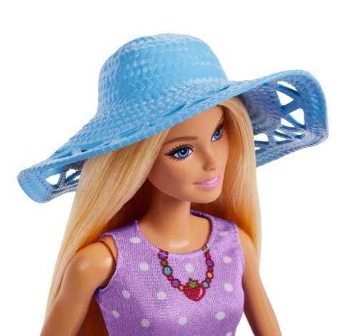 Lalka barbie rodzina i przyjaciele siostry na pikniku