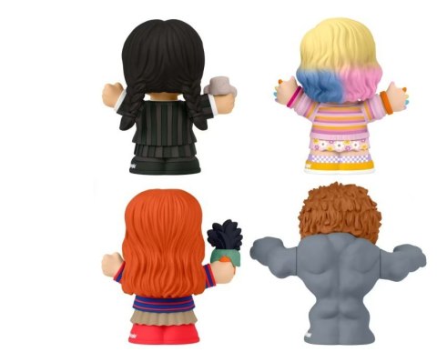 Zestaw figurek little people wednesday 4-pak