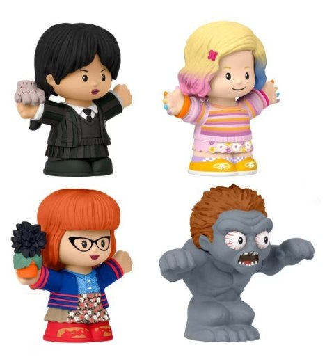 Zestaw figurek little people wednesday 4-pak