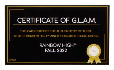 Akcesoria rainbow high buty asortyment 1 sztuka