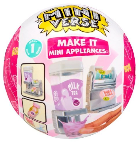Figurki miniverse make it mini appliances display 8 sztuk