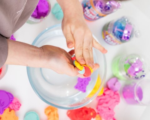 Masa plastyczna misiolina 60g 1 fo remka pomarańczowa