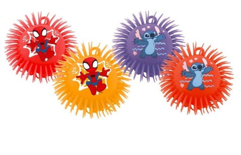 Piłka kudłata mix spidey i stitch 1 sztuka