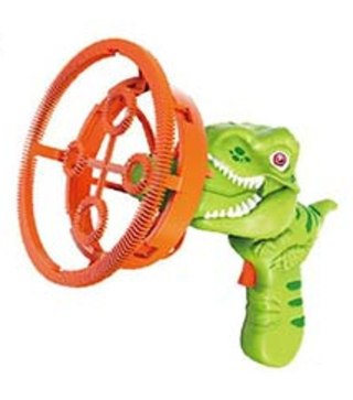 Pistolet na bańki mydlane dino