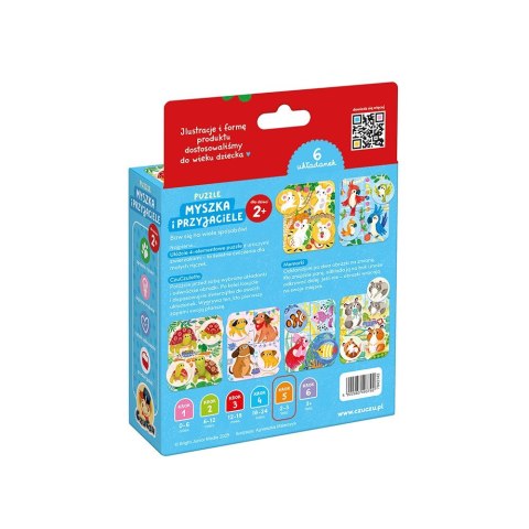 Puzzle myszka i przyjaciele