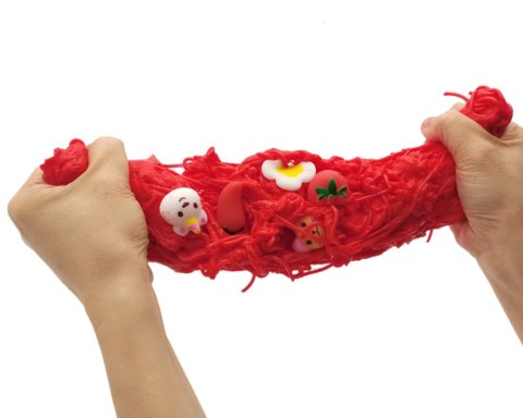 Slime ramen nudle walentynkowa krewetka