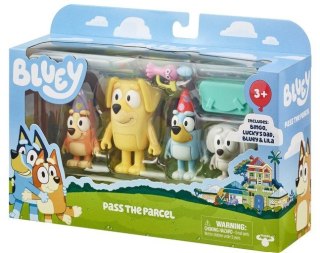 Zestaw figurek bluey przesyłka 4-pak