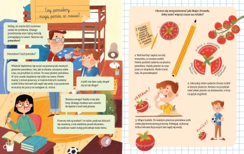 Książeczka szkoła i ja. uczymy się planować