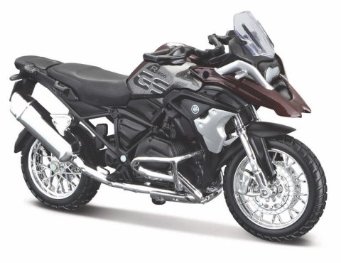 Model metalowy bmw r 1200 gs 2017 z podstawką 1/18