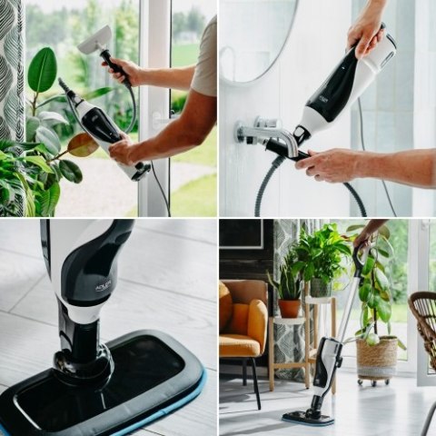 AD 7072 Mop i myjka parowa 2w1 - zestaw akcesoriów