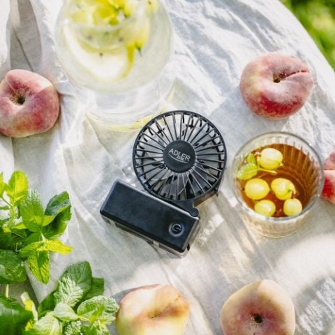 AD 7336 Wentylator przenośny | składana rączka | na baterie aa