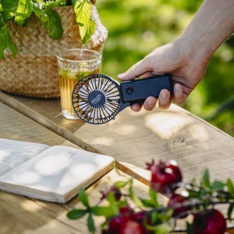 AD 7336 Wentylator przenośny | składana rączka | na baterie aa