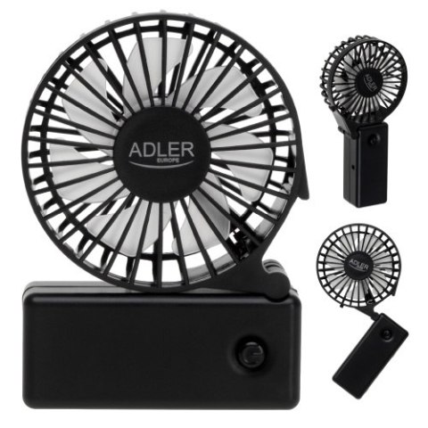AD 7336 Wentylator przenośny | składana rączka | na baterie aa