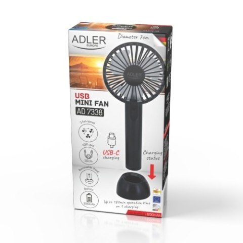 AD 7338 Wentylator przenośny na usb | mini wentylator