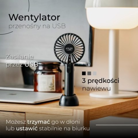 AD 7338 Wentylator przenośny na usb | mini wentylator