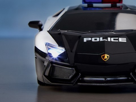 Auto zdalnie sterowane rc scale car lamborghini aventador police