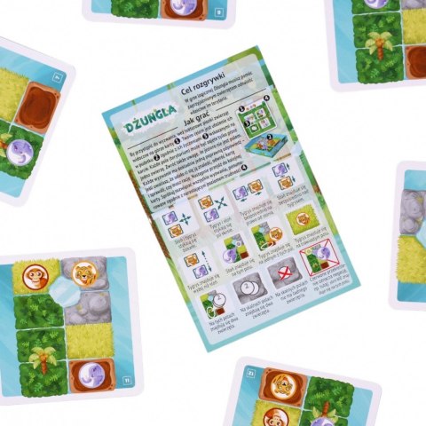 Gra dżungla. 60 zagadek