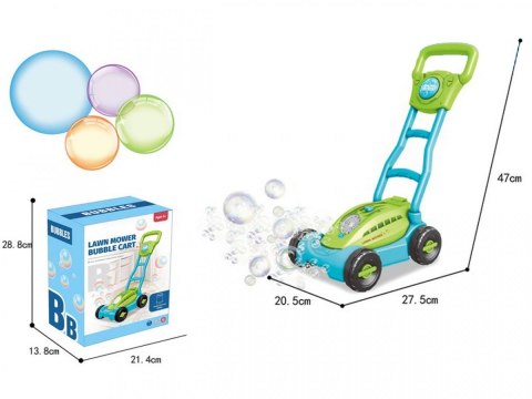 Kosiarka na bańki b/o światło, niebieska